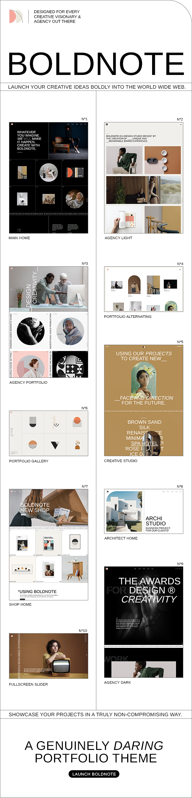 Boldnote - Portfolio and Agency Theme - 3